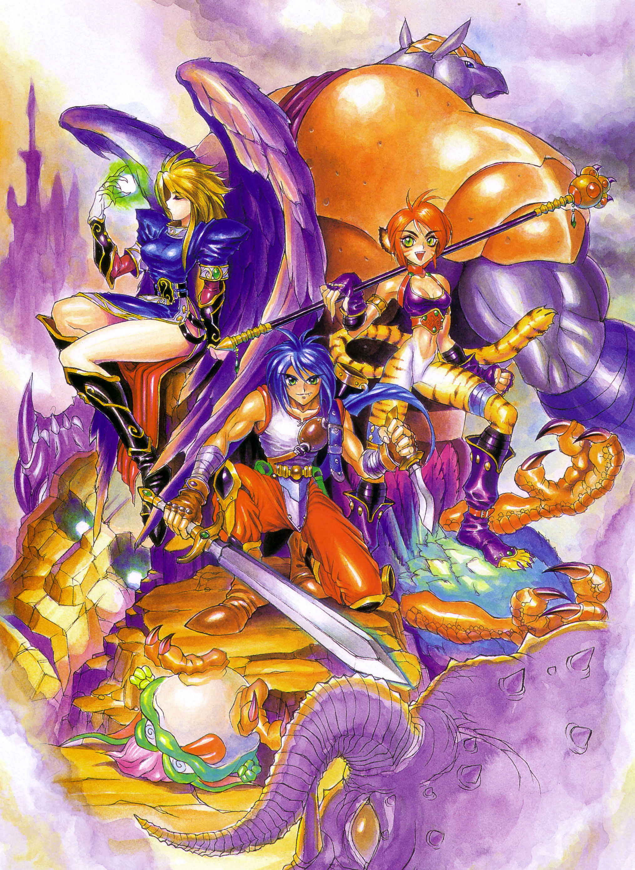 yoshikawa tatsuya breath of fire breath of fire ii nina (breath of fire